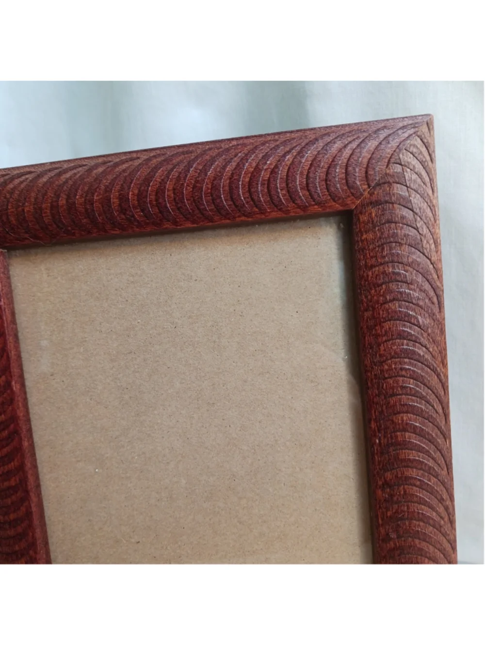 Vintage Cass Ohio 5x7 Wood Picture Frame Easel Landscape/portrait Mahogany Color